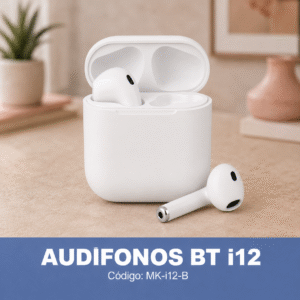 Audífonos Inalámbricos i12 - Blanco