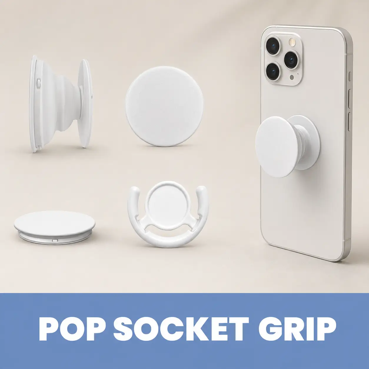 Pop Socket Blanco