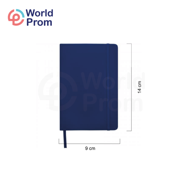 Libreta PU A5 Azul Navy - Image 2