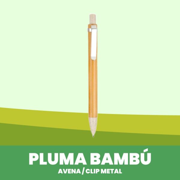 Pluma Bambú Avena