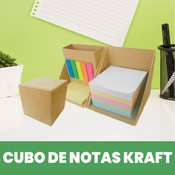 Cubos post it Kraft