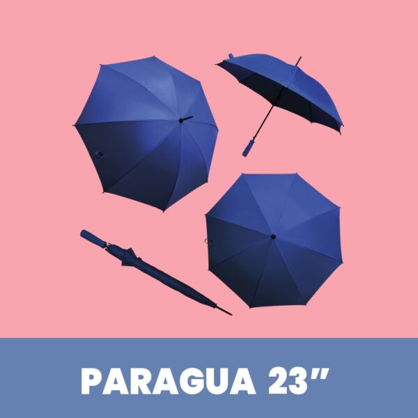 Paraguas de 8 Paneles 23 Pulgadas Azul