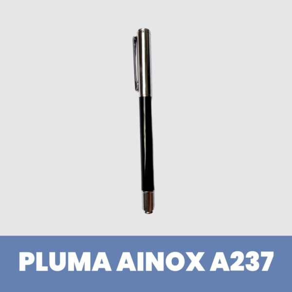 Pluma A237  Tapa de Aluminio Barril Negro