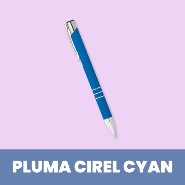 Pluma Metálica Cyan A37