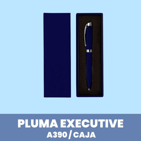 Pluma Metálica Ejecutiva A390 + Caja