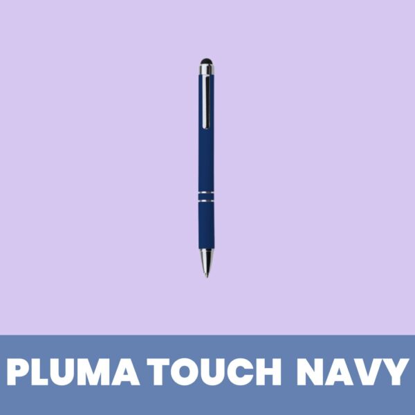 Pluma Touch A660 Metálica Azul