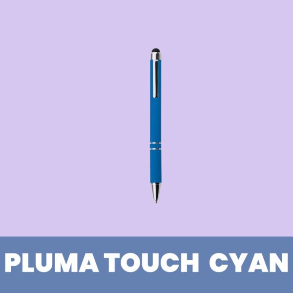 Pluma Touch A660 Metálica Cyan