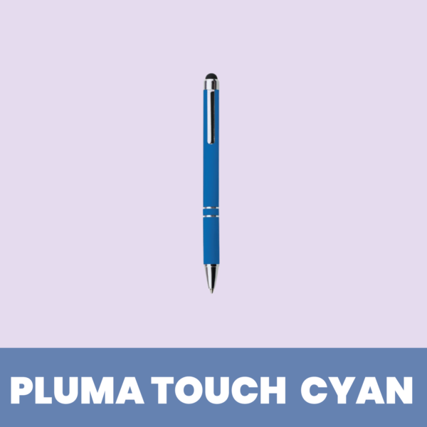 Pluma Touch A660 Metálica Cyan