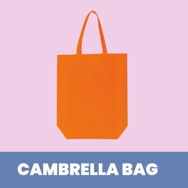 Bolsa Cambrela Termosellado 30x40 Naranja