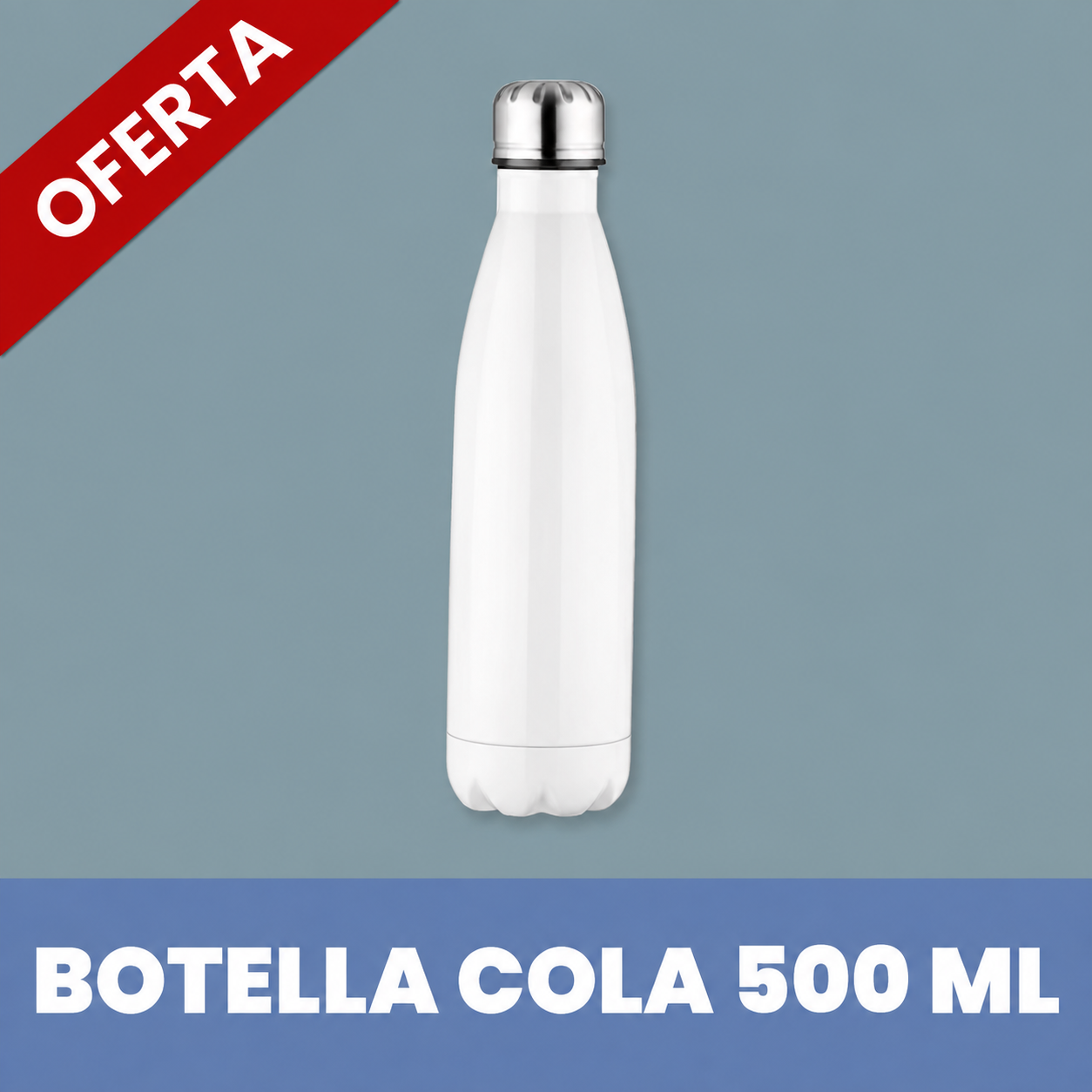 Botella Cola 500 ml - Blanco