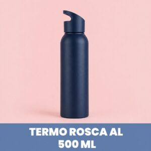 Botella de aluminio tapa rosca 500 ml