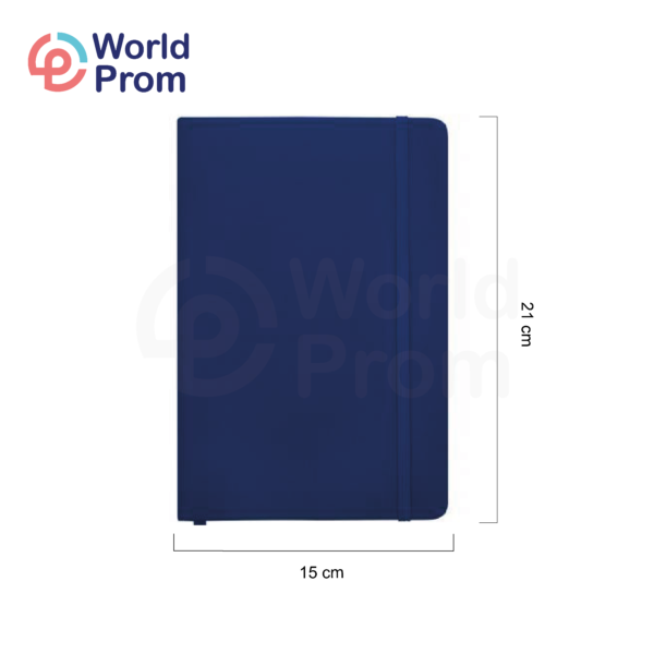 Libreta PU A5 Azul Navy - Image 2