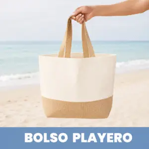 Bolso Playero - Lona Yute
