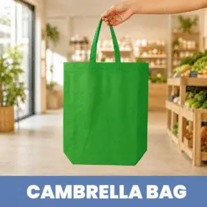 Shopping Cambrela Verde Termosellado 30x40 CM