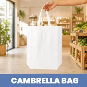 Shopping Cambrela Blanco Termosellado 30x40cm