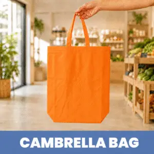 Shopping Cambrela Naranja Termosellado 30x40 CM
