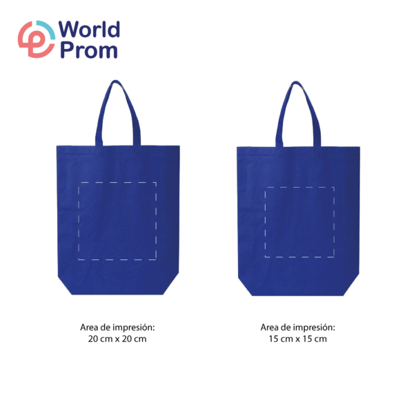 Bolsa Cambrela Termosellado 30x40 Azul - Image 3