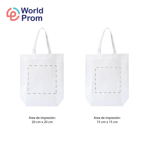 Bolsa Cambrela Termosellado 30x40 Blanco - Image 3