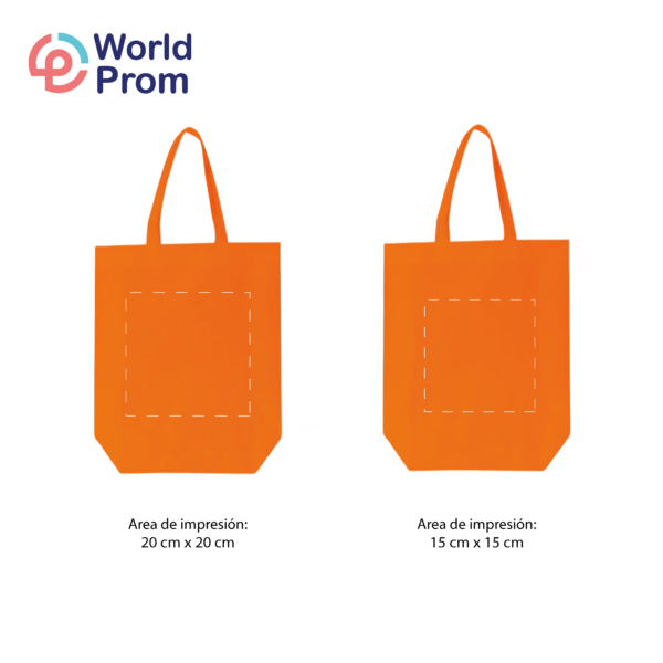 Bolsa Cambrela Termosellado 30x40 Naranja - Image 3