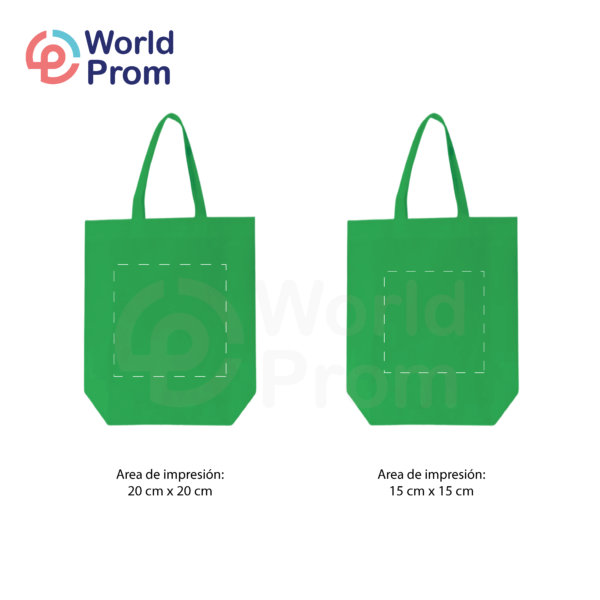 Bolsa Cambrela Termosellado 30x40 Verde - Image 3