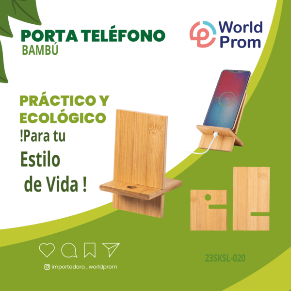 Soporte de Madera para Smartphone - Image 4