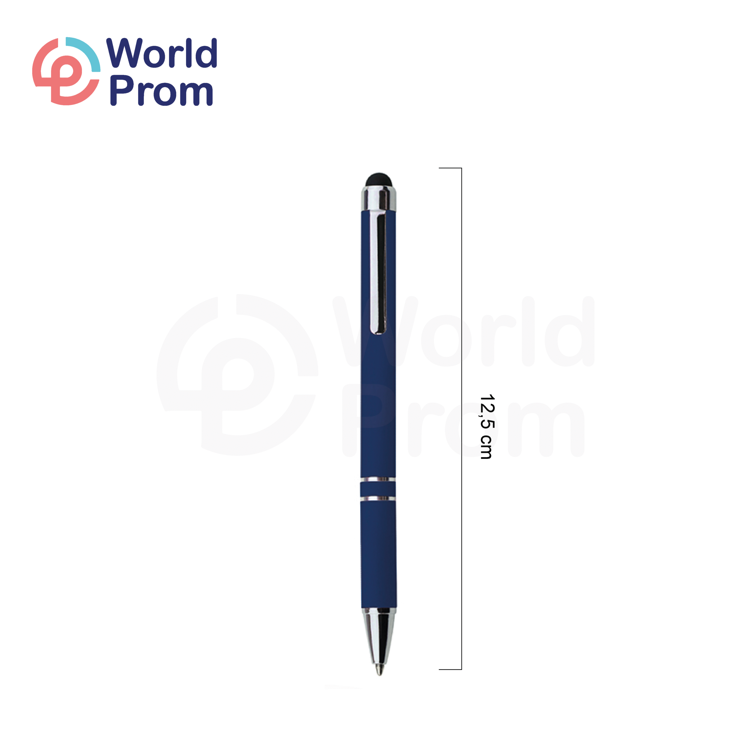 Pluma Touch A660 Metálica - Azul Oscuro - Image 2