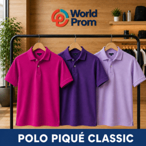 Camiseta Polo Pique / Magenta - Morado - Lila
