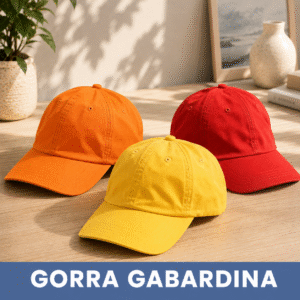Gorra Gabardina / Naranja - Rojo - Amarillo
