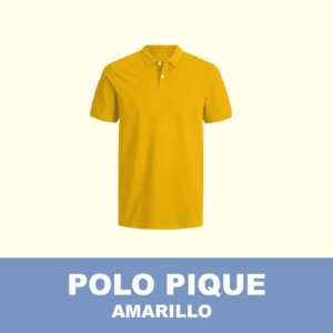 Camiseta Polo Pique / Amarillo Royal