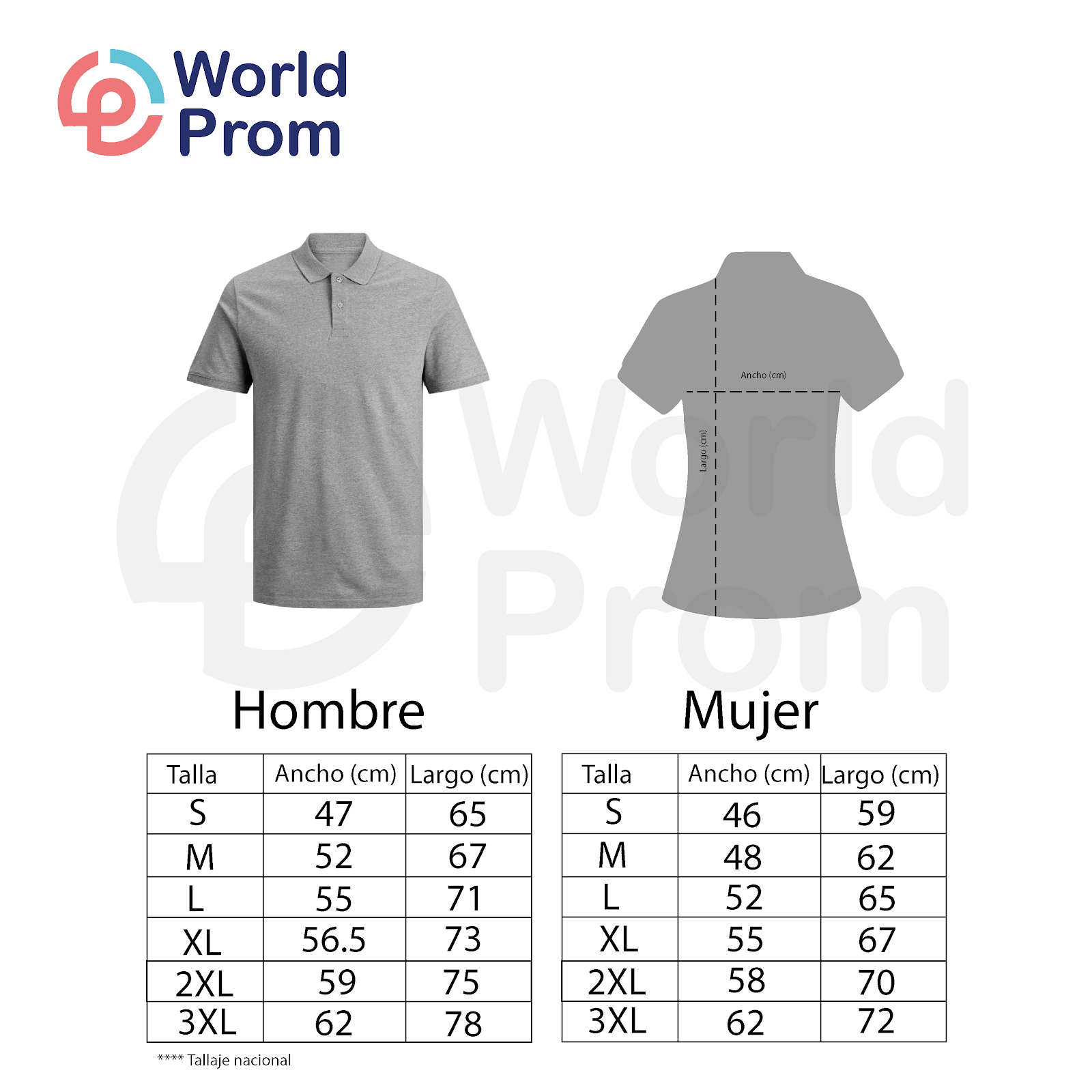 Camiseta Polo Pique / Gris - Image 2