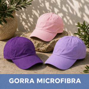 Gorra Microfibra / Rosado - Morado - Lila