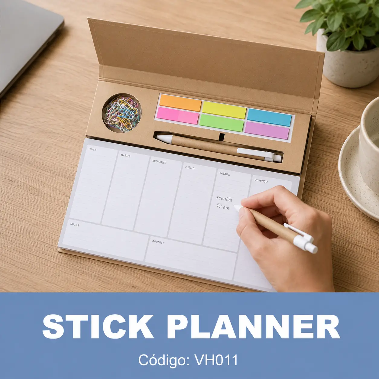 Planificador Semanal Stick Planner- Craft