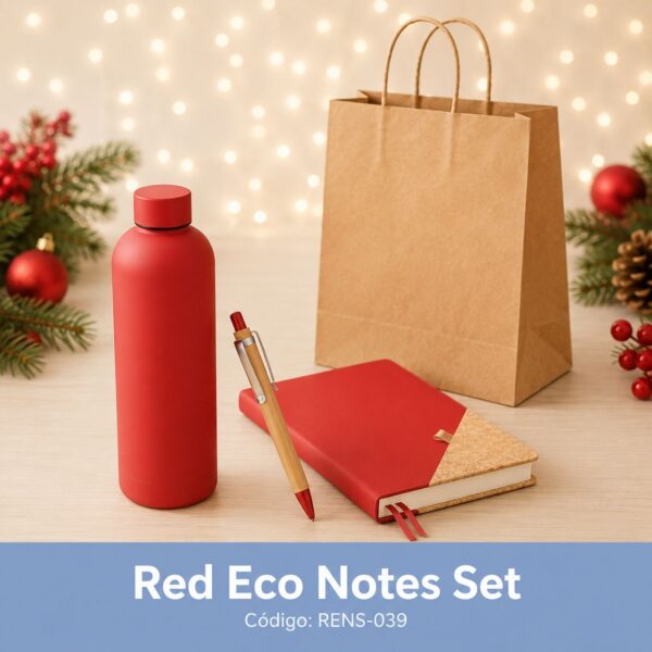 Red Eco Notes Set - MC