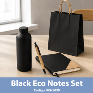 Black Eco Notes Set