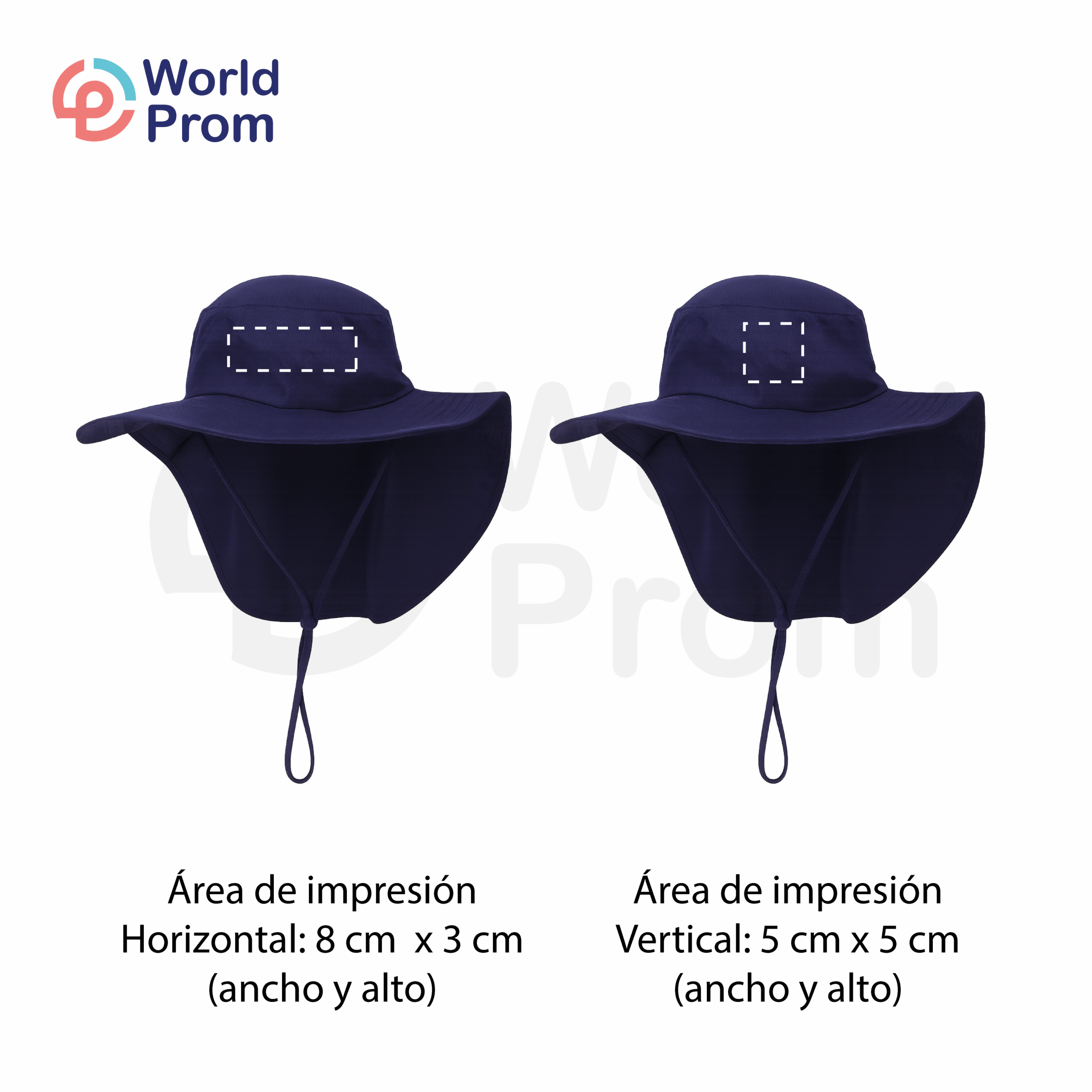 Sombrero safari / Azul oscuro - Image 3