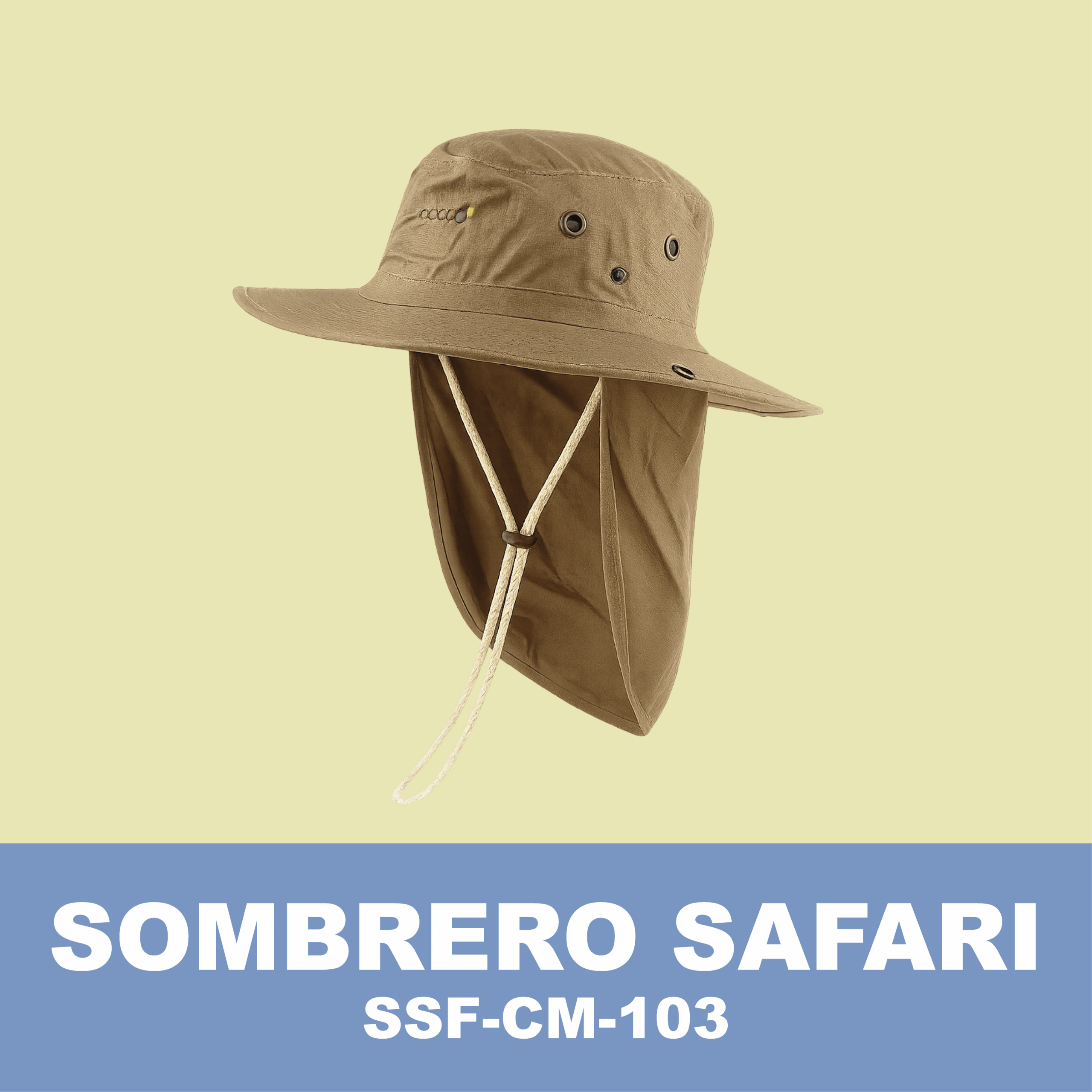 Sombrero safari / Café