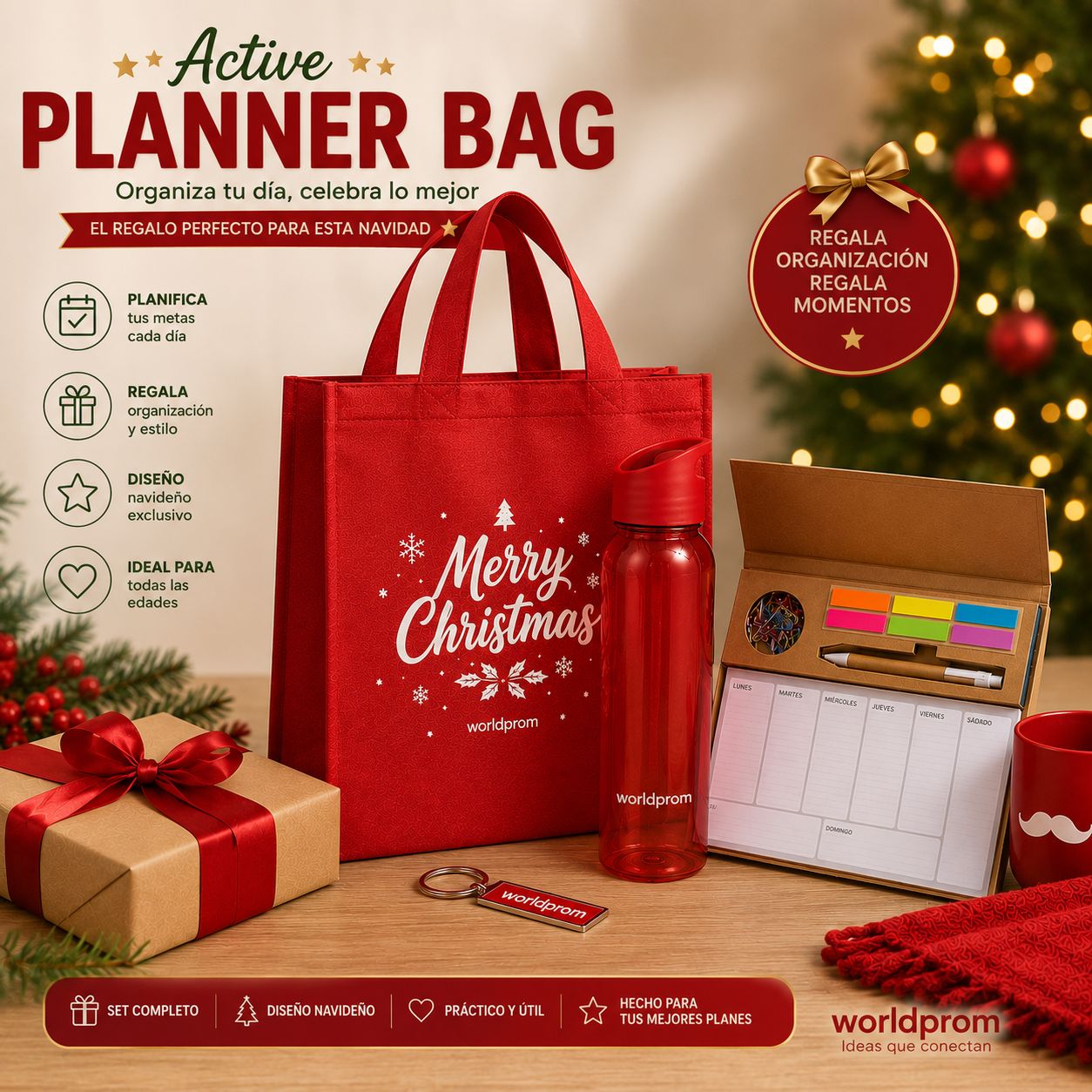 Active Christmas Bag – Rojo - Image 2