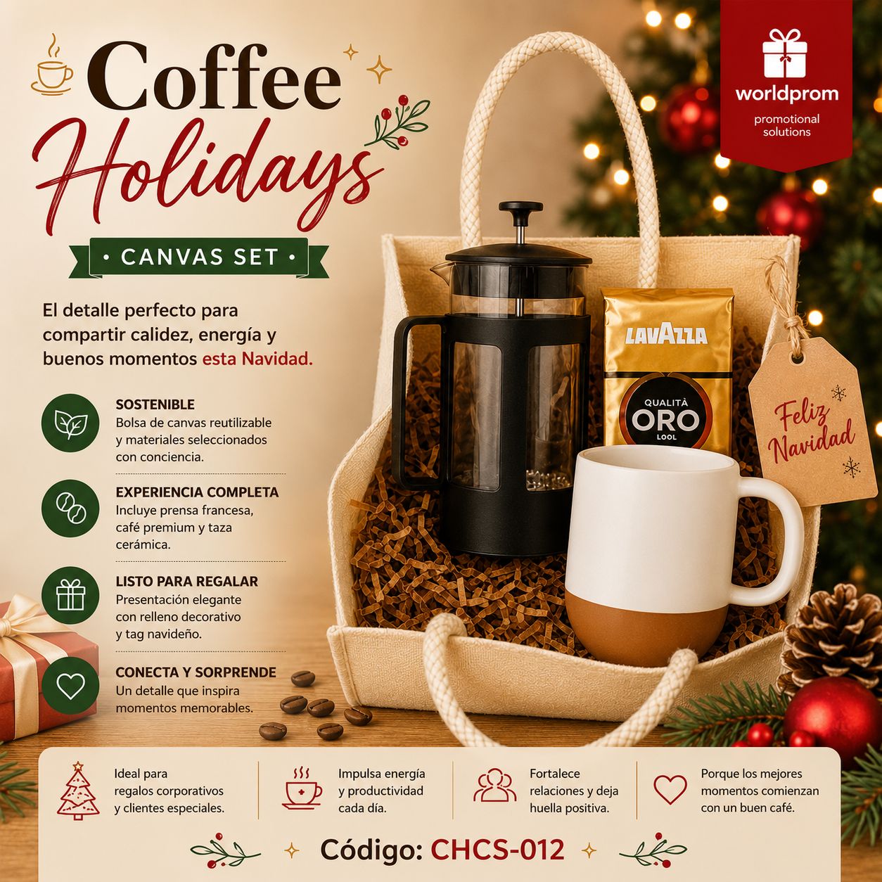 Coffee Holidays Canvas Set - Image 2