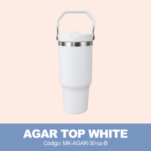 AGAR Top White 30 oz