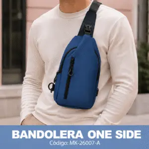 Bandolera One Side - Azul Oscuro