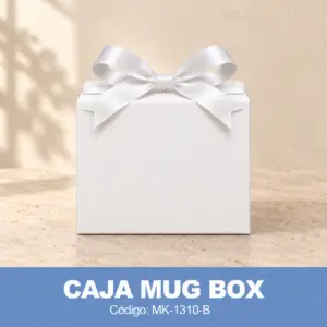 Caja – Mug Box 13x10 – Blanco