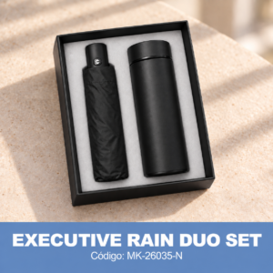 Executive Rain Duo Set - Negro
