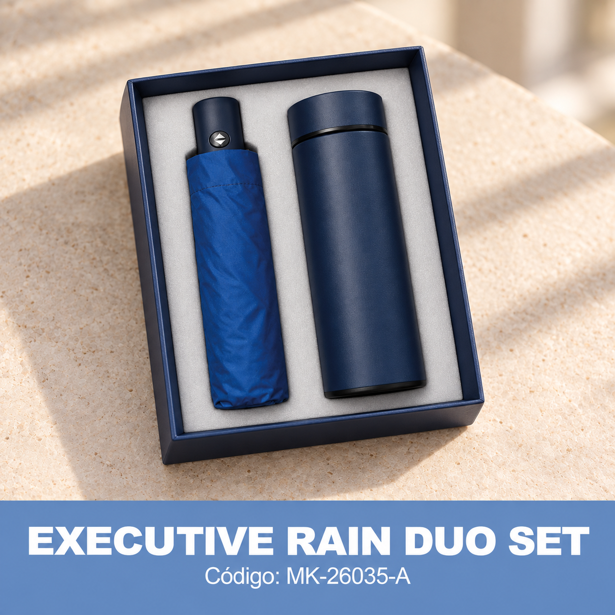 Executive Rain Duo Set - Azul