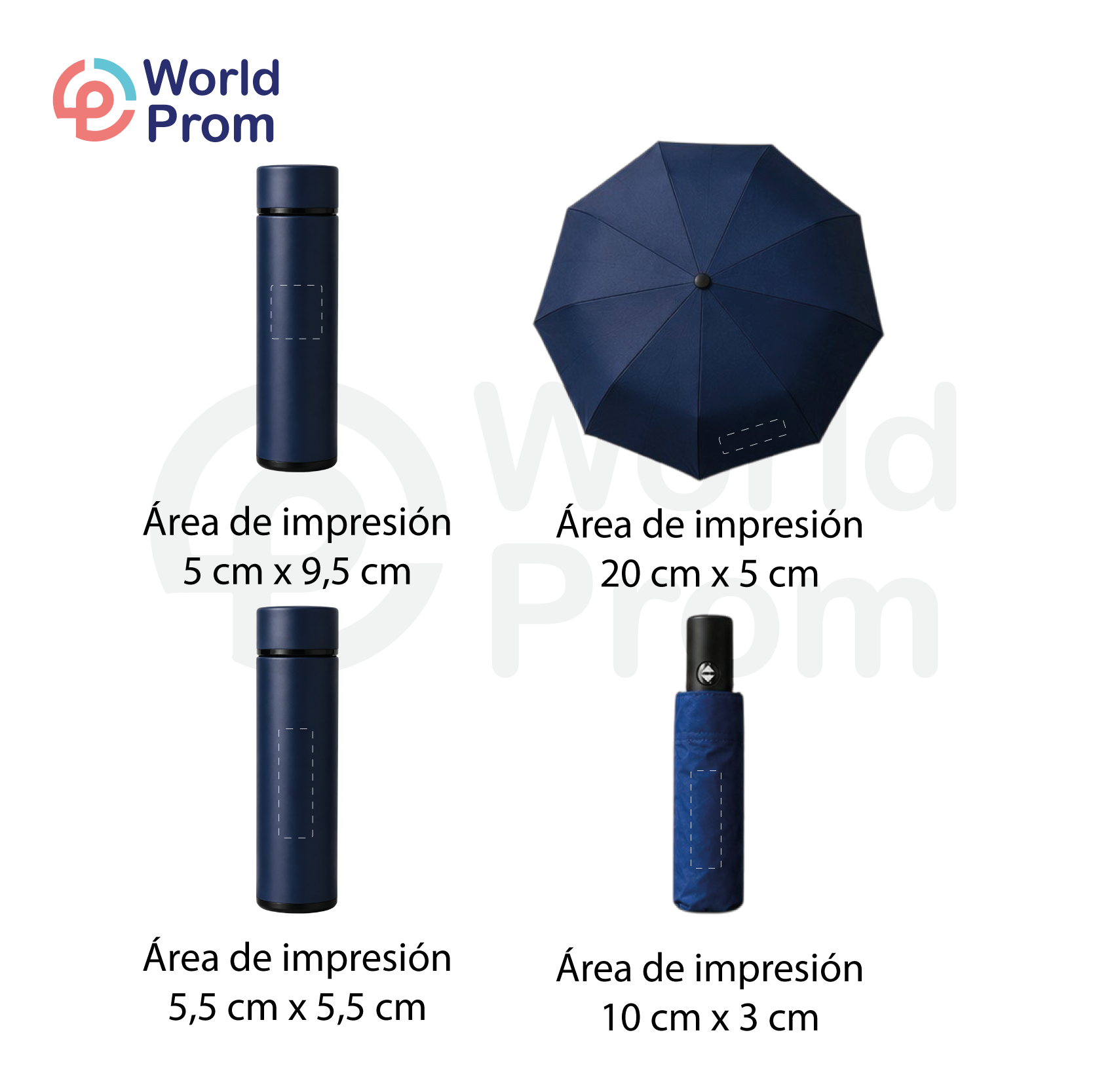 Executive Rain Duo Set - Azul - Image 3