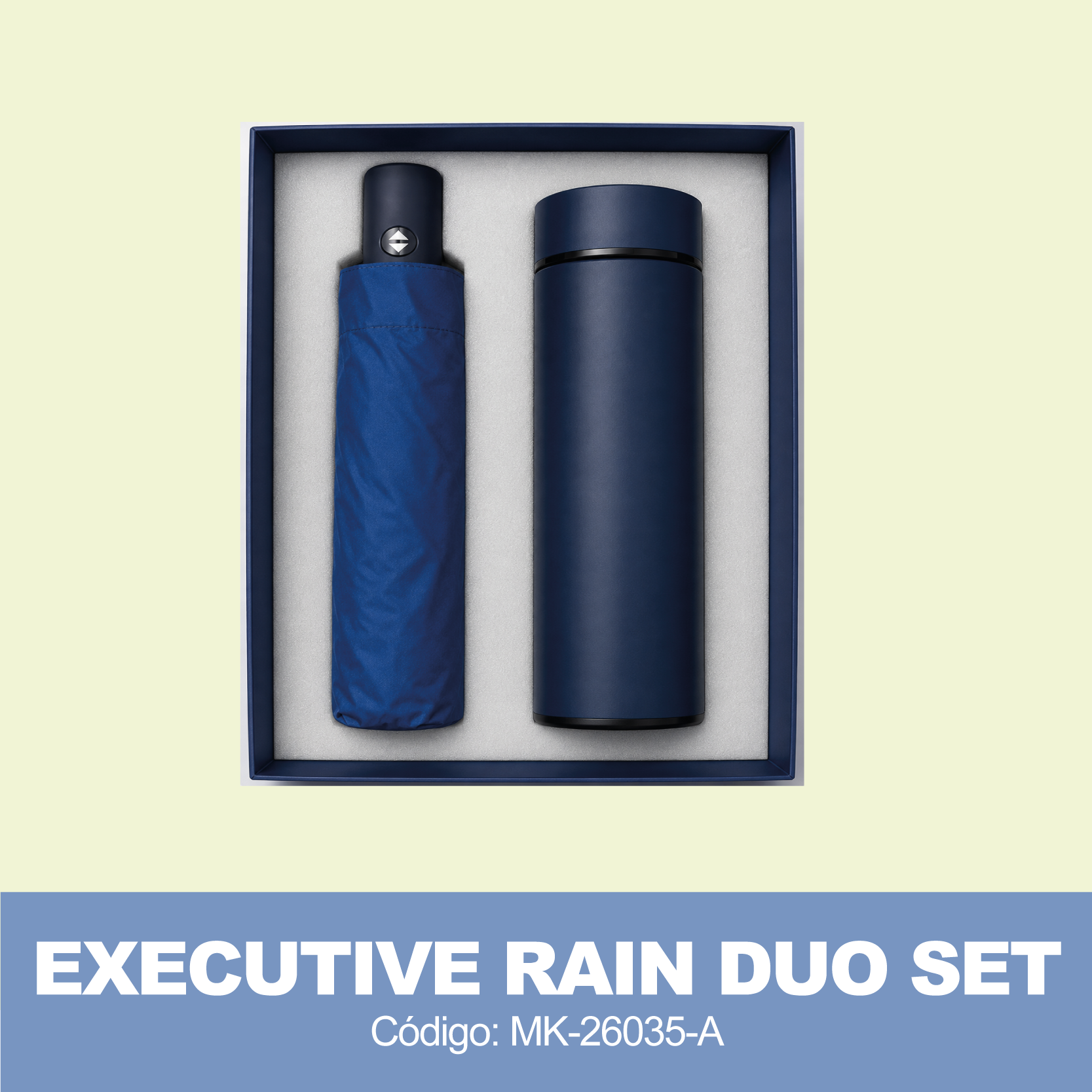 Executive Rain Duo Set - Azul