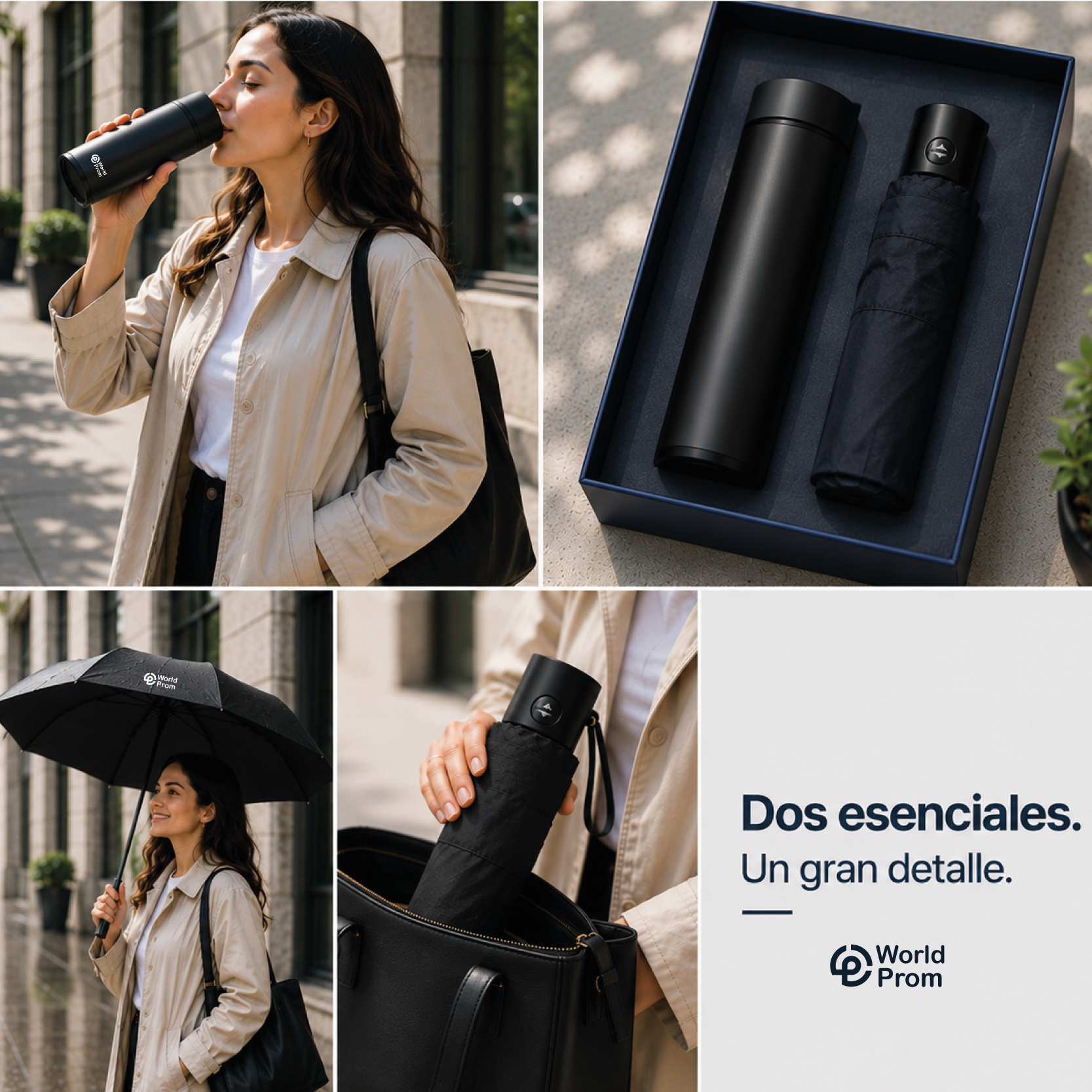 Executive Rain Duo Set - Negro - Image 4