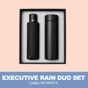 Executive Rain Duo Set - Negro