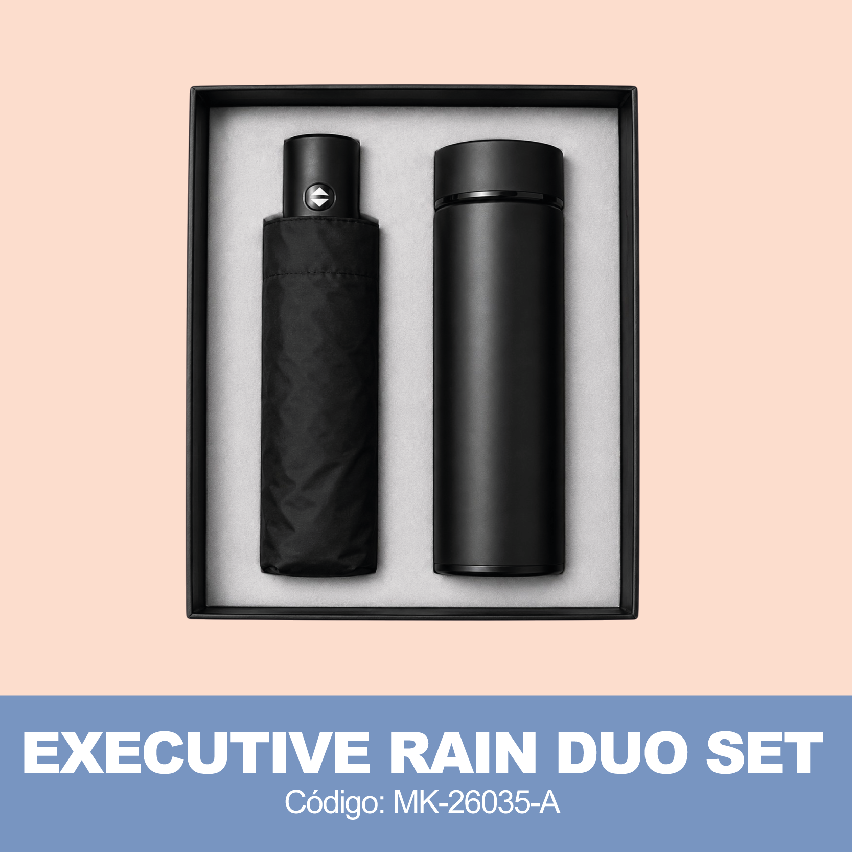 Executive Rain Duo Set - Negro
