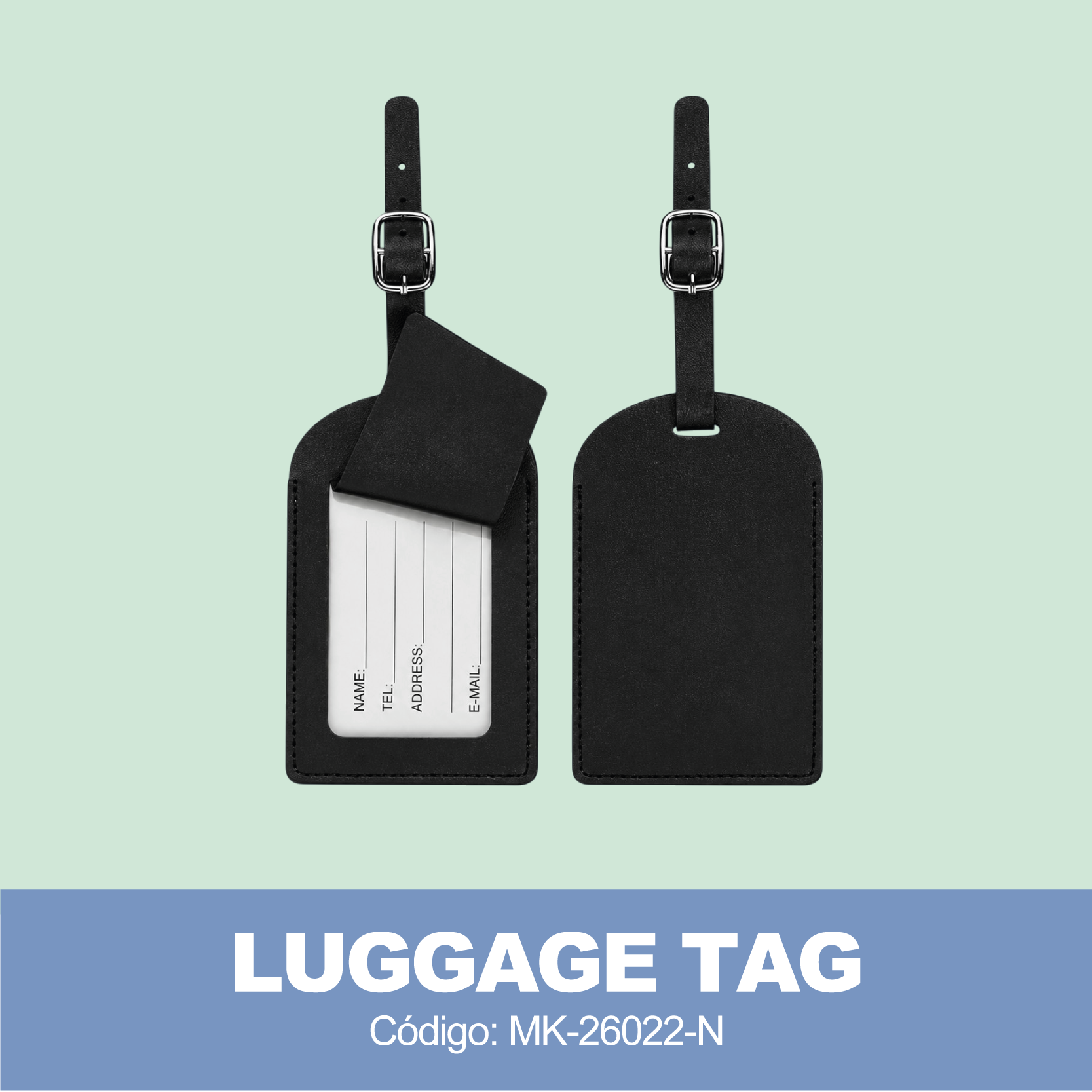 Luggage Tag - Negro