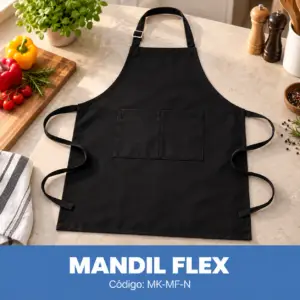 Mandil Flex - Negro